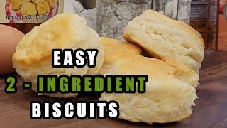 Best Ever 2-Ingredient Biscuits Recipe!