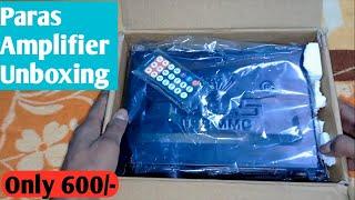 Paras Amplifier full Unboxing || Paras Amplifier Double 4440 ic Amplifier || Sg electronic Project