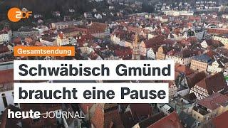 heute journal vom 07.02.2025 Migrations-Debatte, Schwäbisch Gmünd am Limit, Schweden verschärft Asyl