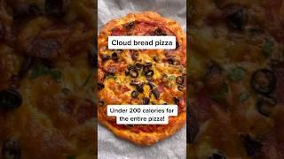 Cloud bread pizza recipe