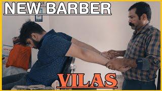 Relaxing Head Massage | Neck Cracking by New Barber VILAS#asmr