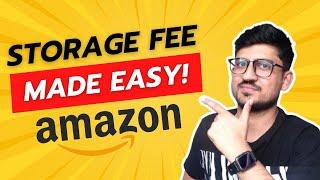 How Much Amazon Charge For Storage | How To Calculate Amazon FBA Storage Fee Properly