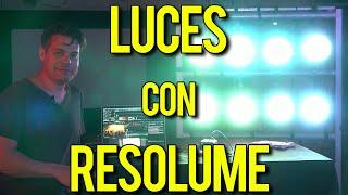 Controlando Luces con Resolume