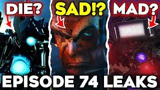 GMAN WILL REVEAL SECRET?! - EPISODE 74 LEAKS (+ Plot Leak) All Secrets Skibidi Toilet 74