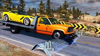 Weird Speed Bumps vs Cars #18 | BeamNG DRIVE