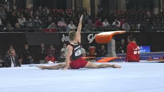 Shane Wiskus - Floor Exercise - 2023 Winter Cup - Men Day 2