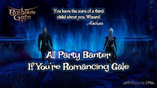 All Party Banter If You're Romancing Gale (of Waterdeep) | Baldur's Gate III