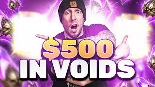 $500 in VOID SHARDS | WERE THESE LEGGOS WORTH IT?!