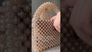 Сверкающая сумка из бусин с намеком на роскошь #сумкаизбусин #beadedbags #beads #handmade