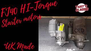 FJ40 Hi-Torque Starter motor - Powerlite