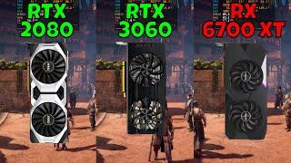 RTX 2080 vs RTX 3060 vs RX 6700 XT (Benchmark in 9 Games at 1440p) 2023