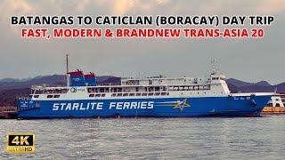 Batangas to Caticlan (Boracay) via Barko | Trans-Asia 20 of Starlite Ferries Inc | Day Trip