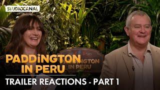 Best Paddington Trailer Reactions with Hugh Bonneville and Emily Mortimer (Part 1 )