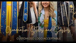 Custom Graduation Stoles and Sashes