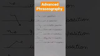 Important Advanced Phraseography Outlines frequently used in Shorthand Dictation # Viral# Shorts