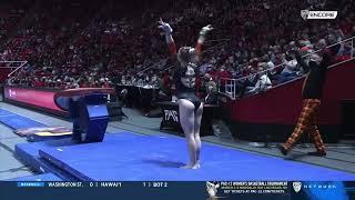 Jade Carey Near Perfect Vault Oregon State @ Utah 2022 9.975