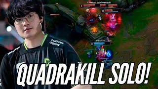 LOUD ROUTE FEZ um QUADRAKILL SOLO de KALISTA!