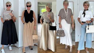 Natural Older Woman Over 60  Trending woman dresses 2024