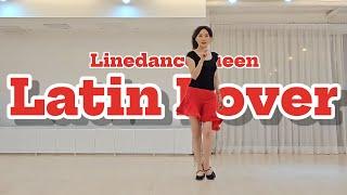 Latin Lover Line Dance Tutorial l Beginner l 라틴 러버 라인댄스 설명영상 l Linedancequeen l Junghye Yoon