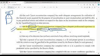 What is an asset reconstruction company (ARC). Section 3 of sarfaesi act. #bankexams #advocates