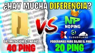 OPTIMIZACIONES VS NO PING ¿FUNCIONA? ¿HAY DIFERENCIA?