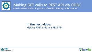 Building SQL Query for REST API Call using ZappySys ODBC Driver (Part 5 of 6)