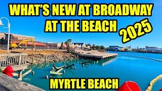 What's NEW at Broadway at the Beach in Myrtle Beach in 2025! Massive Demolition & Exciting NEW Stuff