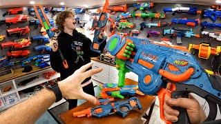 NERF ELITE 2.0 GUNS! Flip-16, Flip-32, and Eaglepoint!