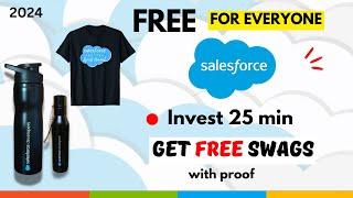 Brand New Salesforce Swags for Free || How to get Salesforce swags in 2024