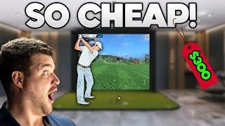 This CHEAP Home Golf Simulator is EVERY GOLFERS DREAM!! (Under $300)