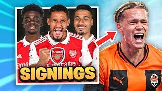 William Saliba SIGNING New Arsenal Contract? | Mykhaylo Mudryk Arsenal Transfer Details!