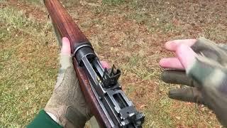 Lee-Enfield No. 4 Mk. 1 POV firing