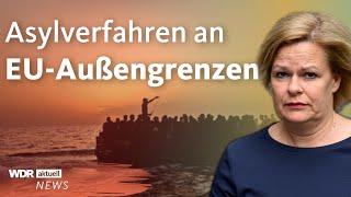 Neue Asylreform: Das ändert sich im EU-Asylrecht | WDR aktuell