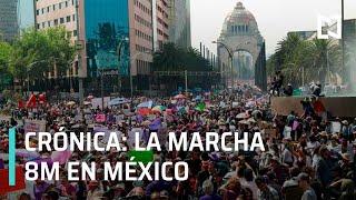 Crónica: Así se vivió la marcha 8M 2020 en México - Despierta