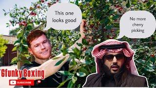 Turki Alalshikh gives Canelo Alvarez the Business!!