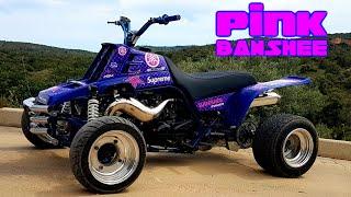 PINK BANSHEE 350 -  CRAZY RIDE AND RIDER - GoPro 2019