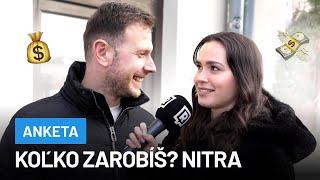 Koľko eur zarábajú Nitrančania? (TO FAKT??)