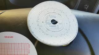 How to use an old Analogue Tachograph