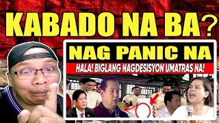 KAKAPASOK LANG! NATARANTA NA! BIGLAANG DESISYON TAMBY TRILLANES VP SARA DUTERTE/REACTION VIDEO