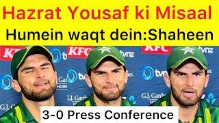 3-0  Shaheen press conference after 3rd T30 | Pakistan vs New Zealand