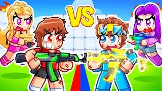 Nico & Zoey vs Techy & Emma FINALE in Roblox Rivals!