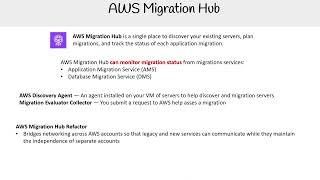 Introduction to AWS Migration Hub - AWS Solutions Architect Associate SAA-C03