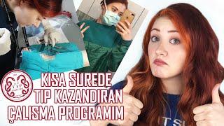 KISA SÜREDE NASIL TIP KAZANDIM / Gerçek çalışma programım, ipuçlarım / Ankara Tıp