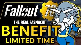 The ACTUAL Benefit Of Fasnacht In Fallout 76