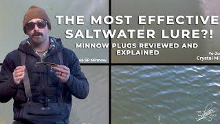 The most effective saltwater lures?! Minnow plugs reviewed and explained