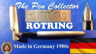 ROTRING 1980s Fountain Pen Review