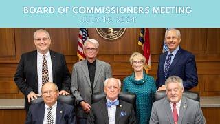 July 16, 2024 - Dare County Board of Commissioners Meeting