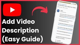 How to Add Description in YouTube Videos ?