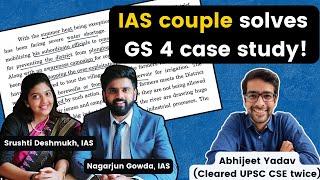 UPSC Answer writing me "Namak" jaruri hai! | Srushti Deshmukh and Nagarjun Gowda