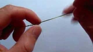 carp fishing- "Mahin knot"- przypon strzałowy